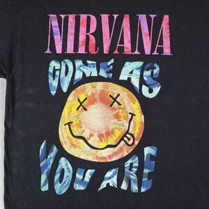 Nirvana Graphic T-Shirt L Black‎ Come As You Are